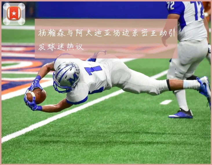 杨瀚森与阿夫迪亚场边亲密互动引发球迷热议